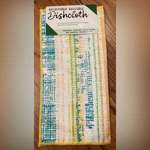 New microfiber reusable dishcloth
